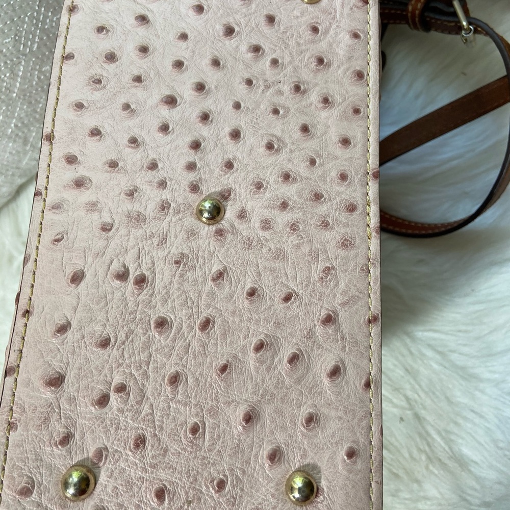 Dooney and Bourke Ostrich Mini Barlow Crossbody - Picture 12 of 12